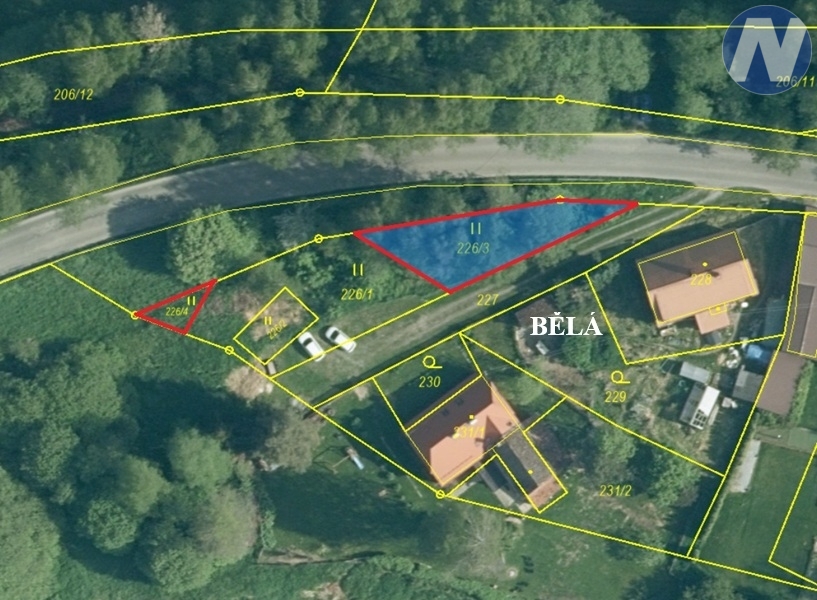 Nová Pec, Bělá - pozemky blízko vody - 2
