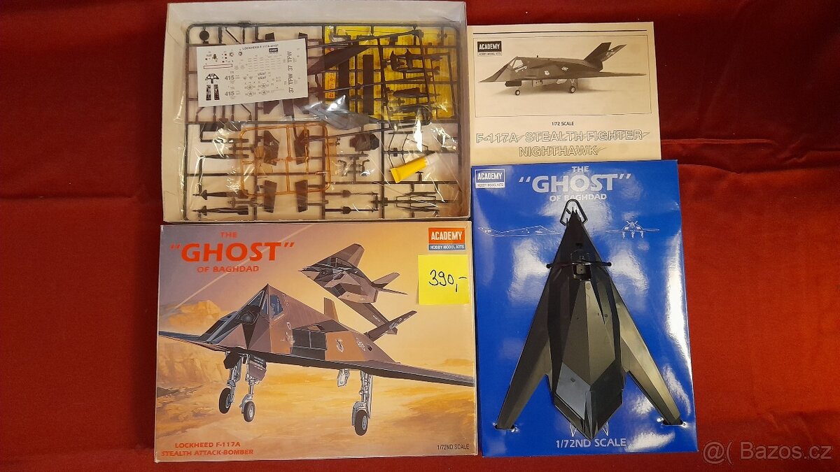 Model letadla: Bombardér F-117A "GHOST" - 2