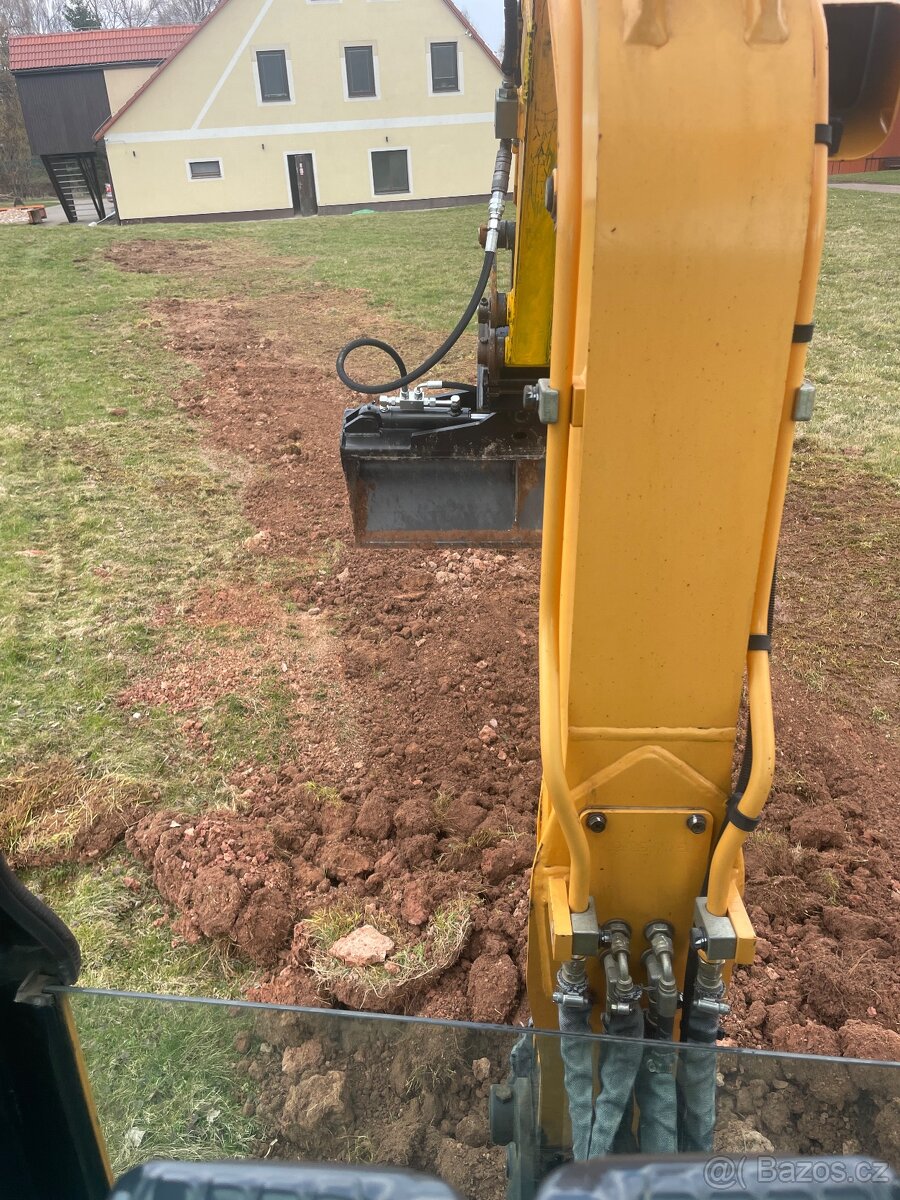 Výkopové práce minibagrem - 2