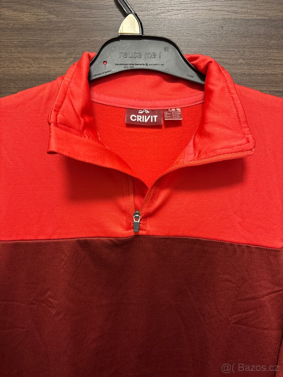 Zateplená mikina se zipem Crivit vel. 146/152 - 2