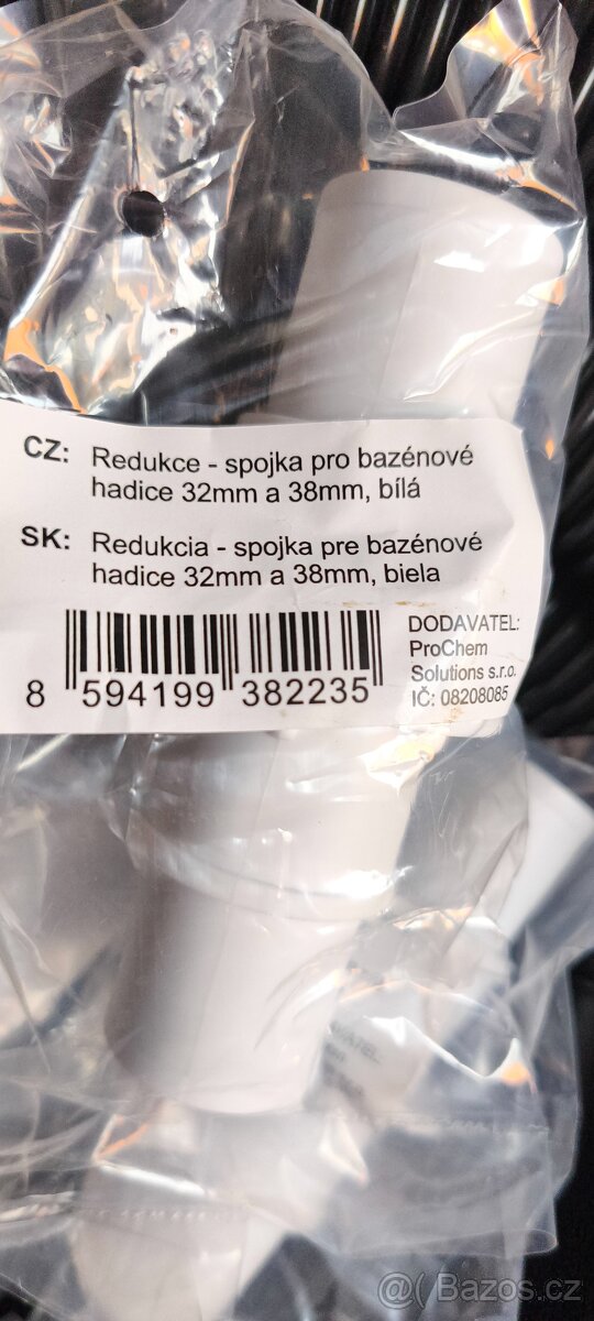 Bazénová hadice + spojky - 2