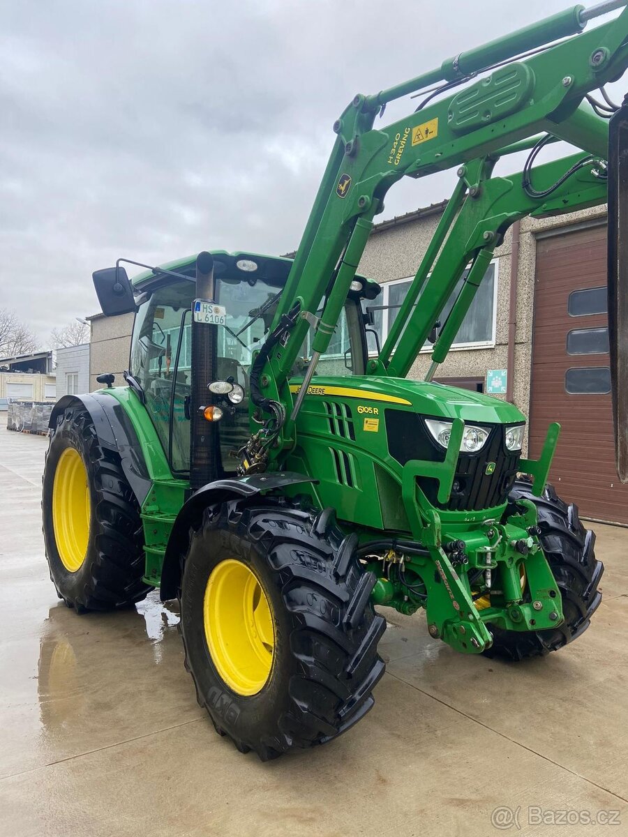 JOHN DEERE 6105 R ( 2013/ 2kus/ naklaadač/ hydraulika) - 2