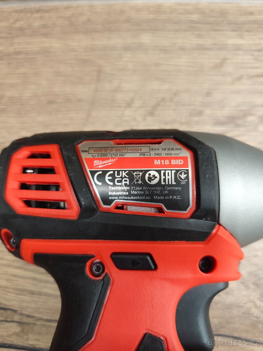 milwaukee m18 bid razovy utahovak - 2