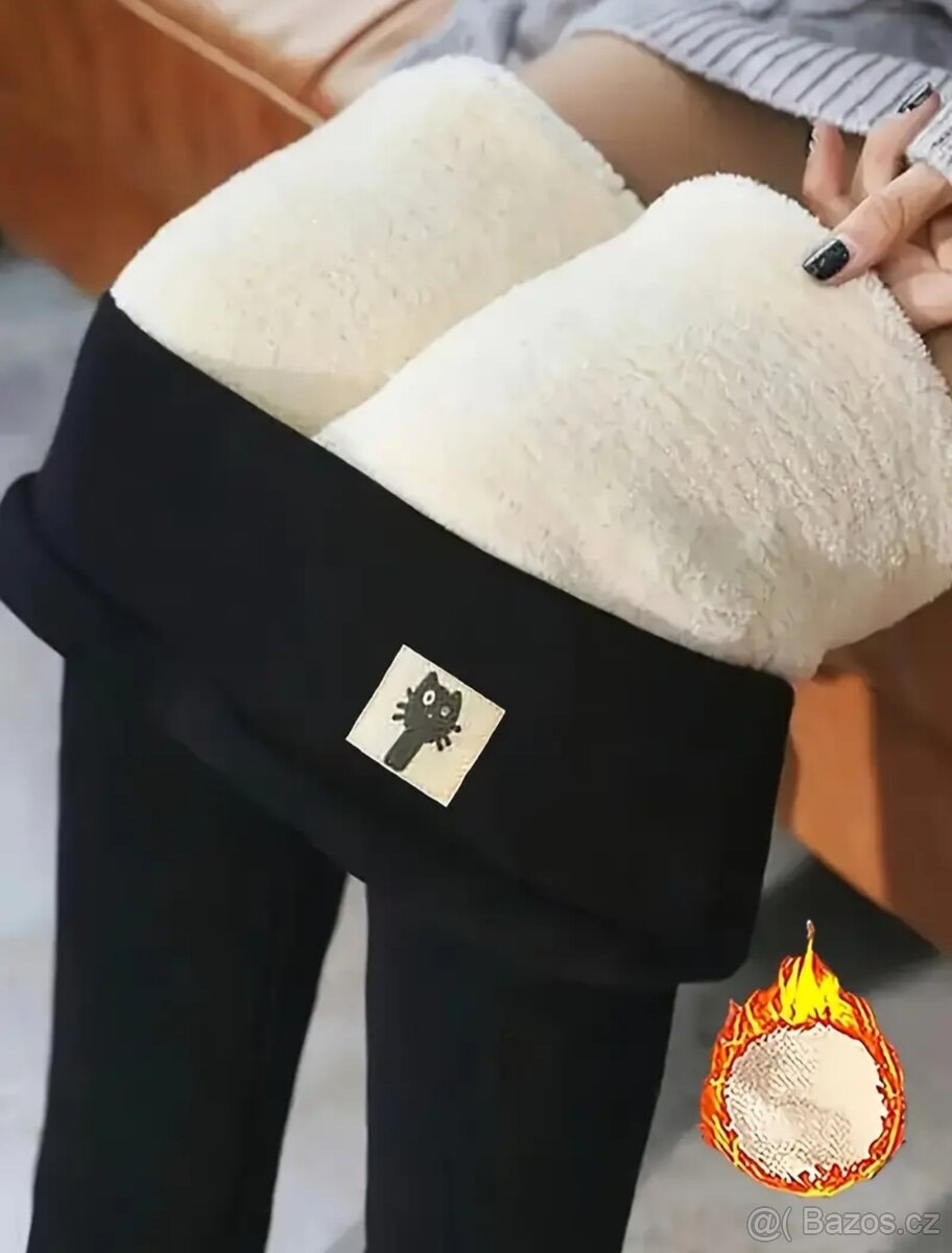 Dámské teplé legíny - 2
