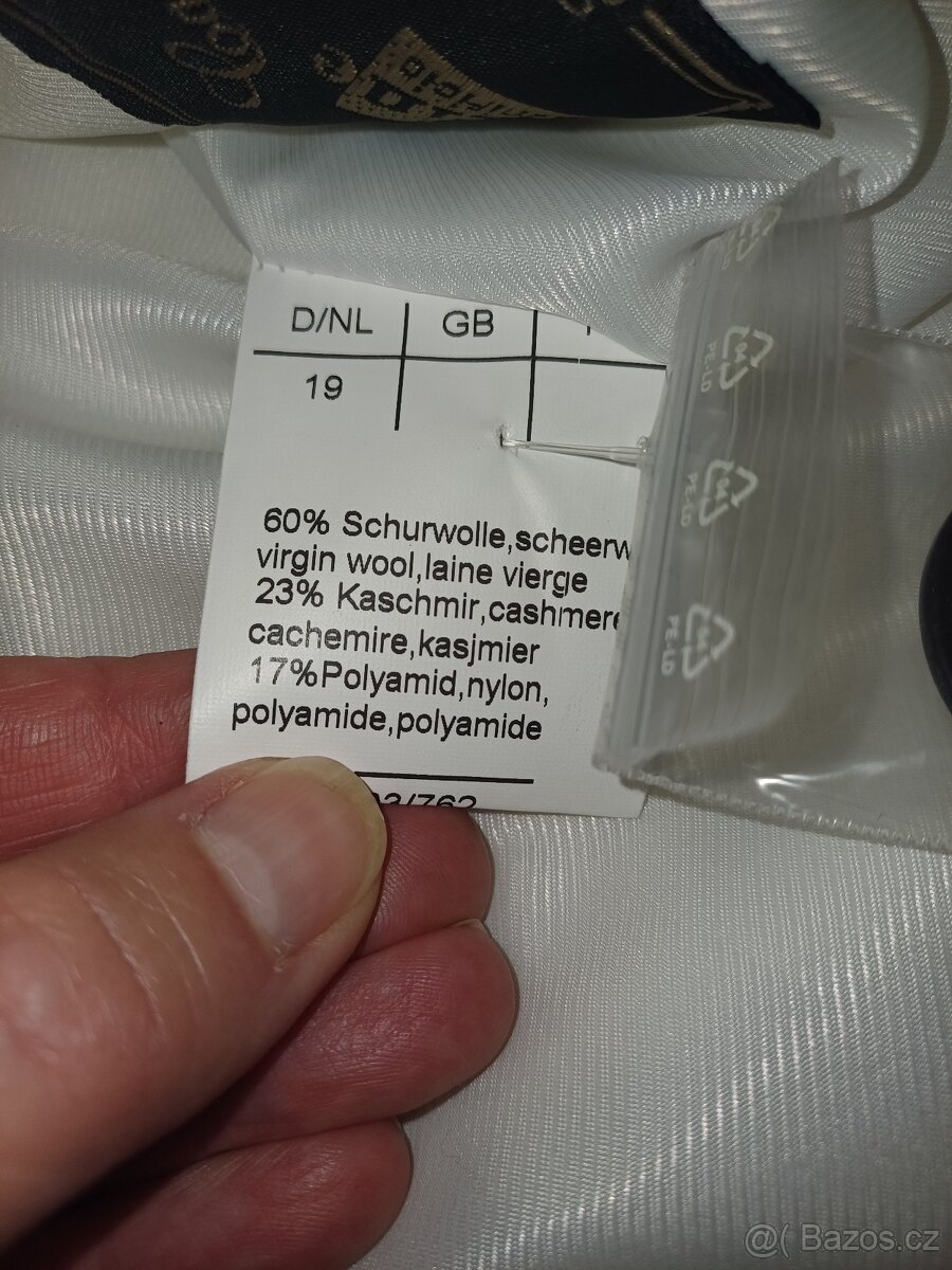 Kabát vel.L s kašmirem a vlnou - 2