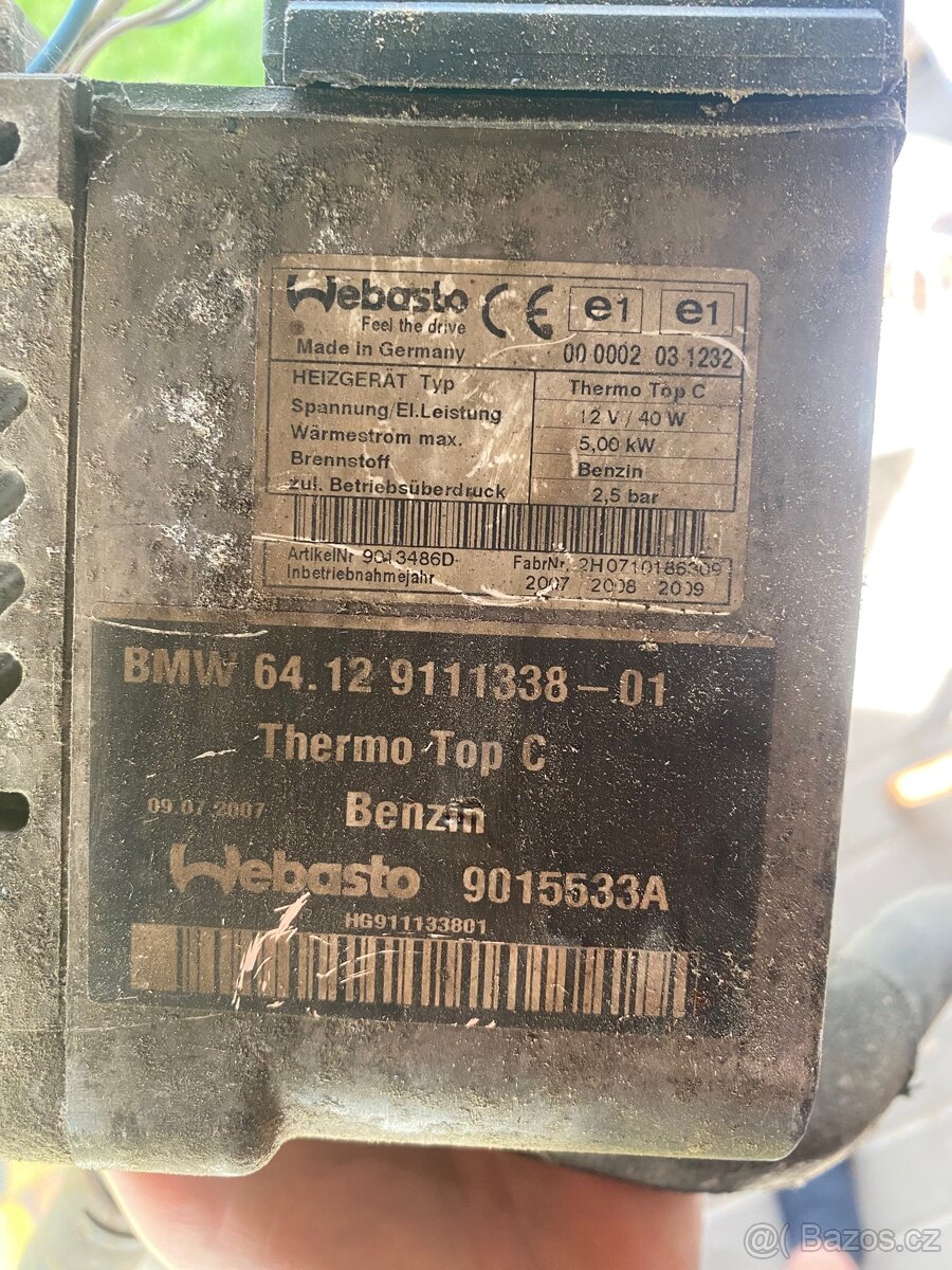 Webasto BMW E60/E61 benzin - 2