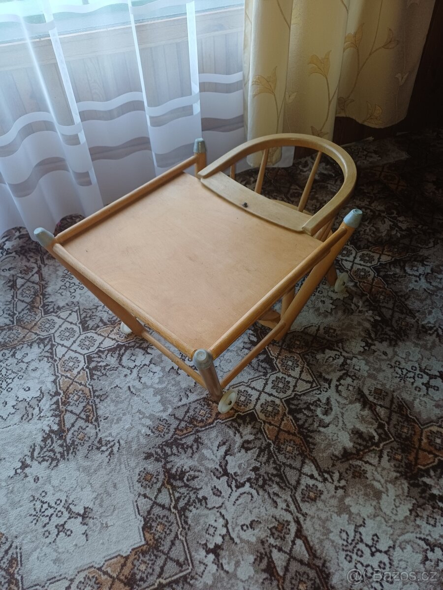 RETRO JÍDELNÍ ŽIDLIČKA - 2