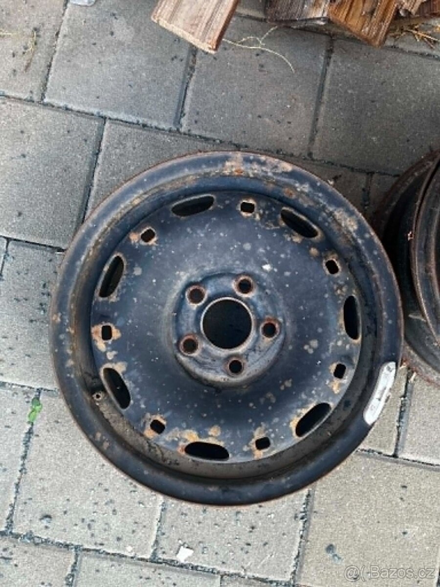 Plechové Disky 5J×14 ET35, 5×100 - 2