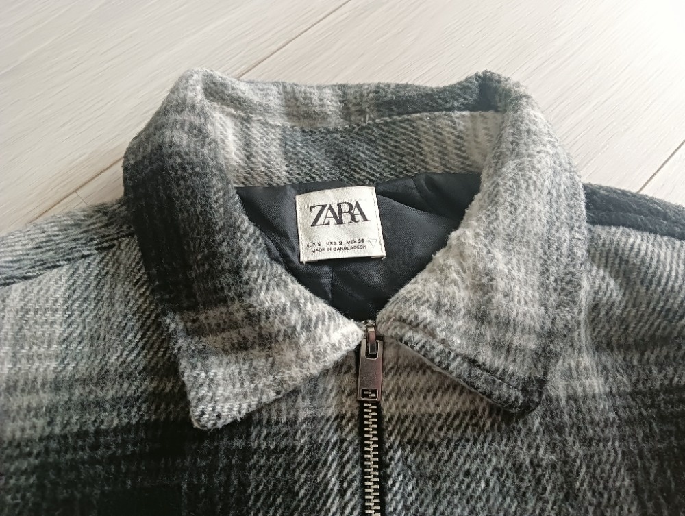 ZARA košilová teplá bunda vel. S - 2