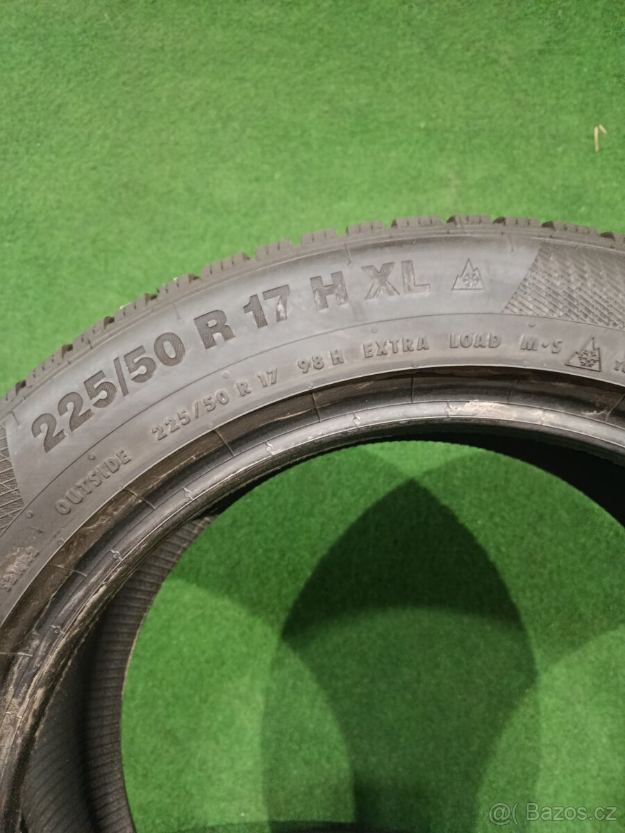 4ks zimni 225/50/17 Continental - 2