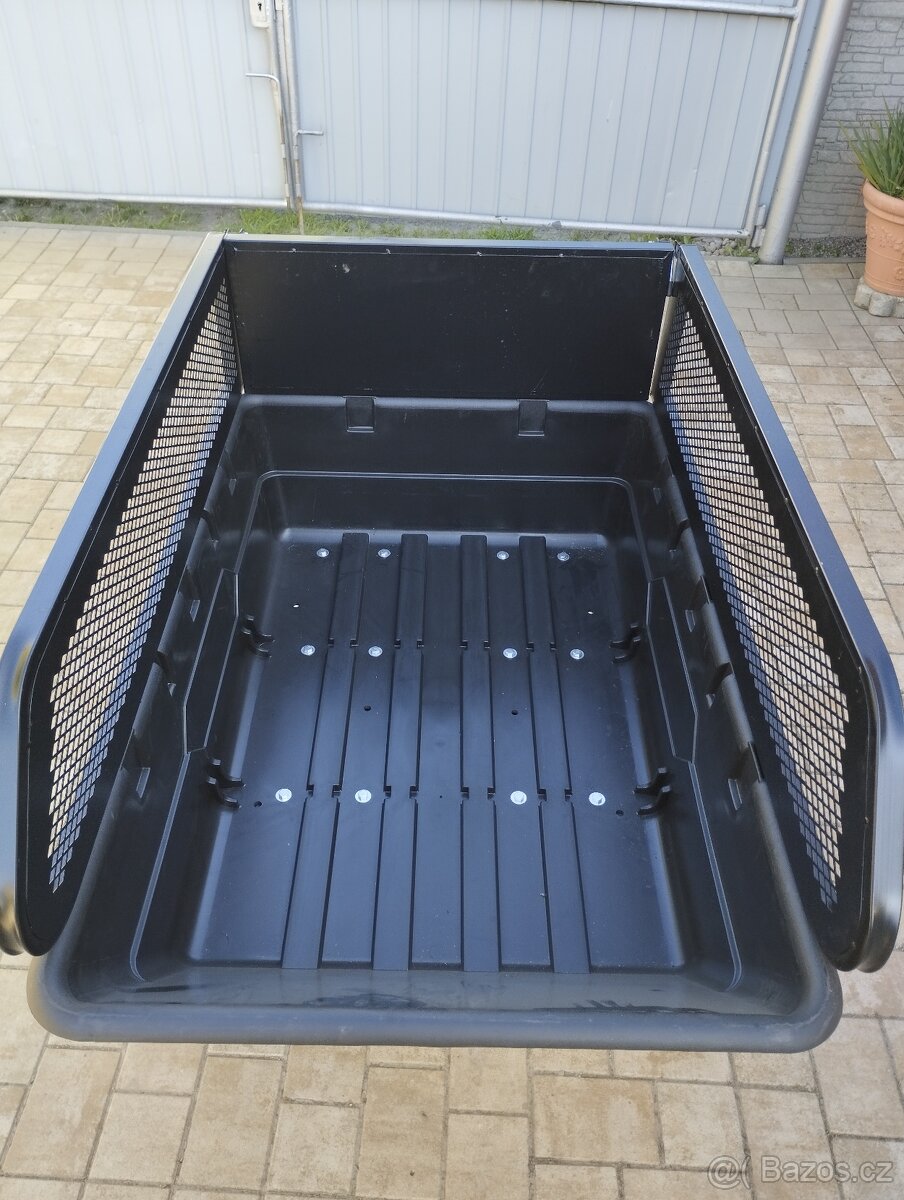 Nový vozík za čtyřkolku :SHARK ATV TRAILER GARDEN 300 S BLAC