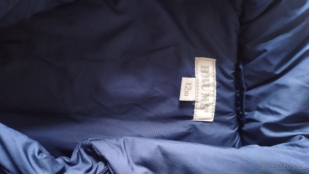 Dětská péřová bunda Brums 12 m. - 2