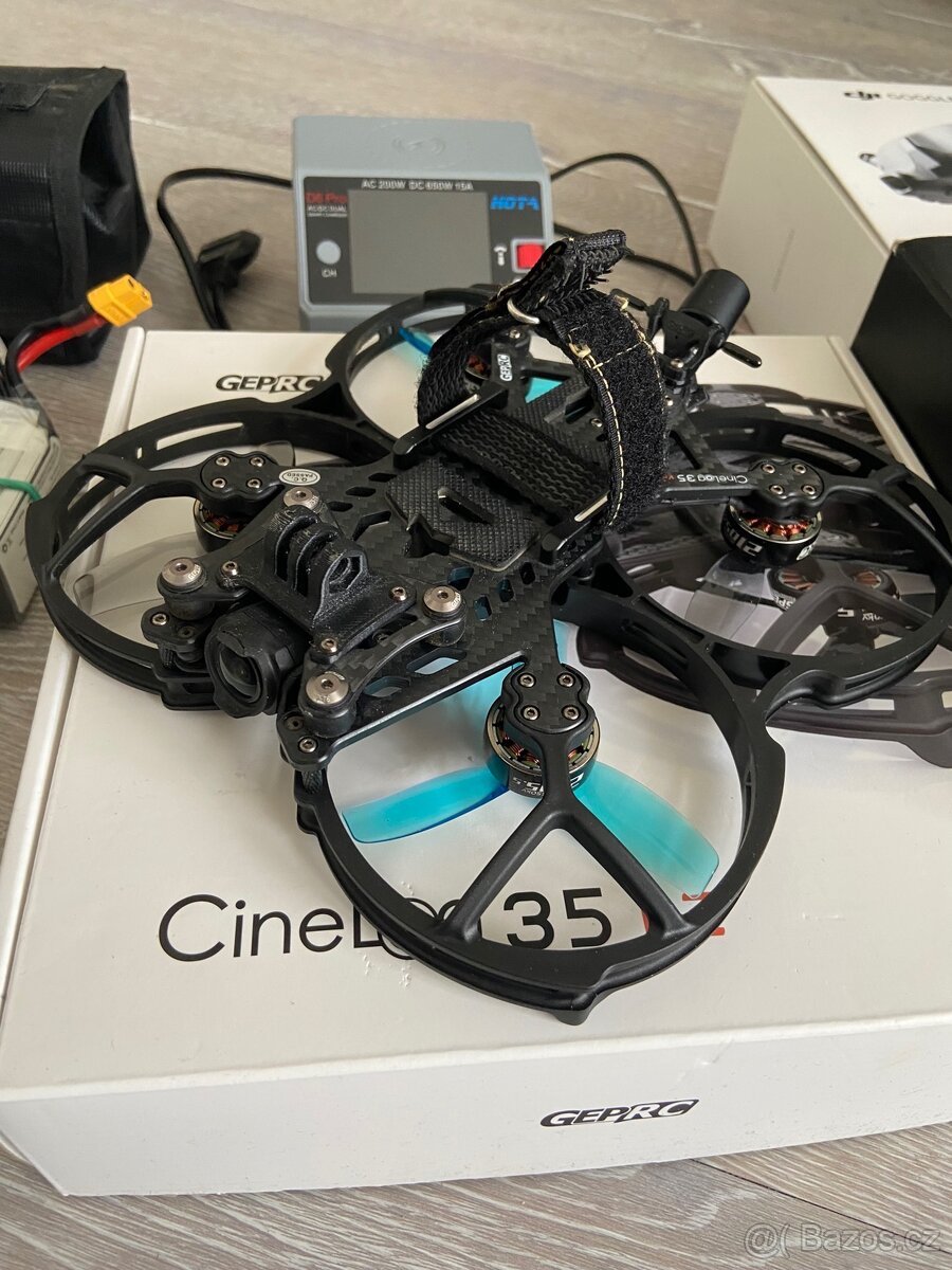 FPV set GEPRC cinelog 35V2 HD O3 ELSR 2,4G + DJI integra - 2