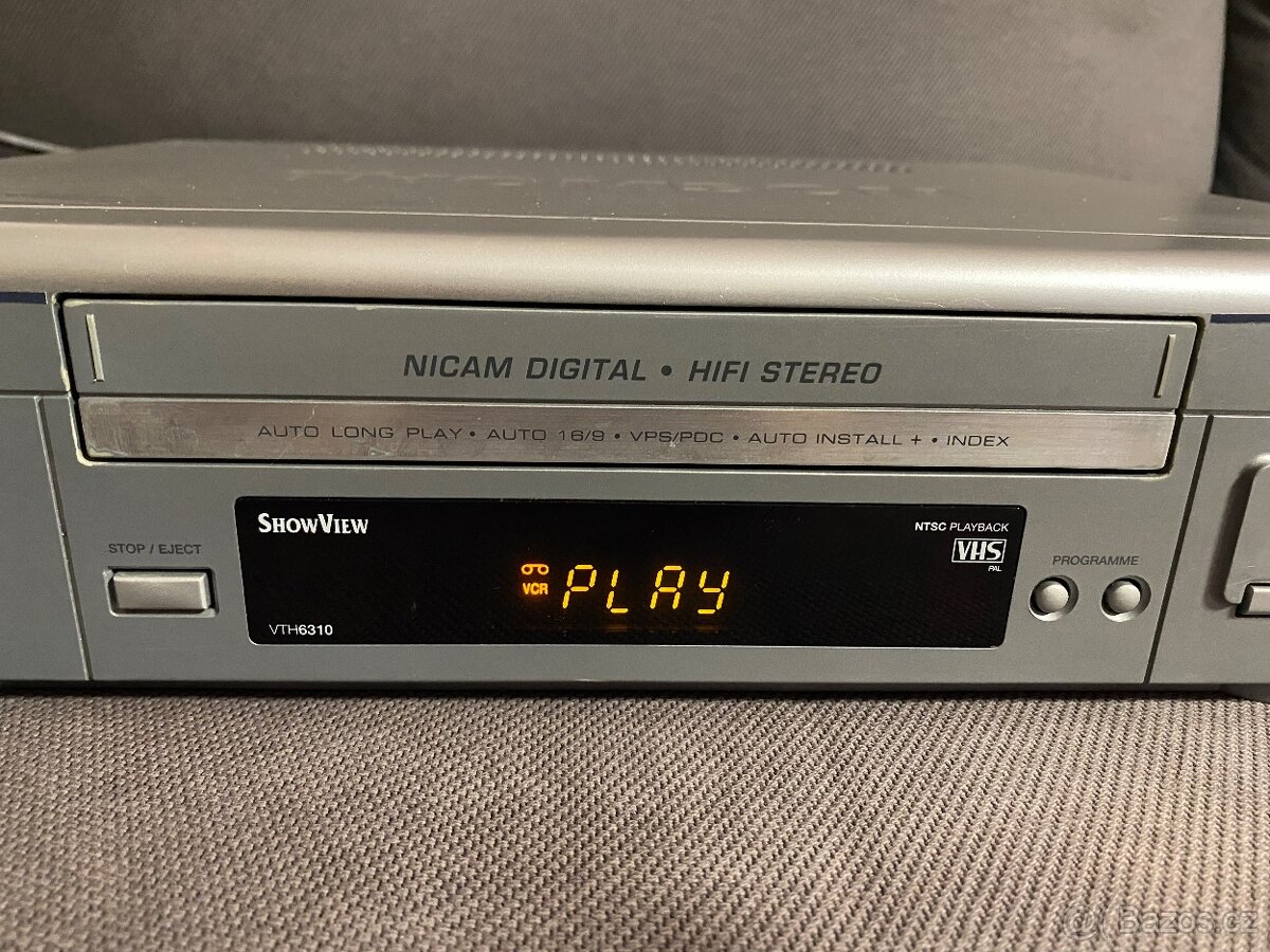 VHS videorekordér THOMSON, 6hlav, Hifi stereo - 2