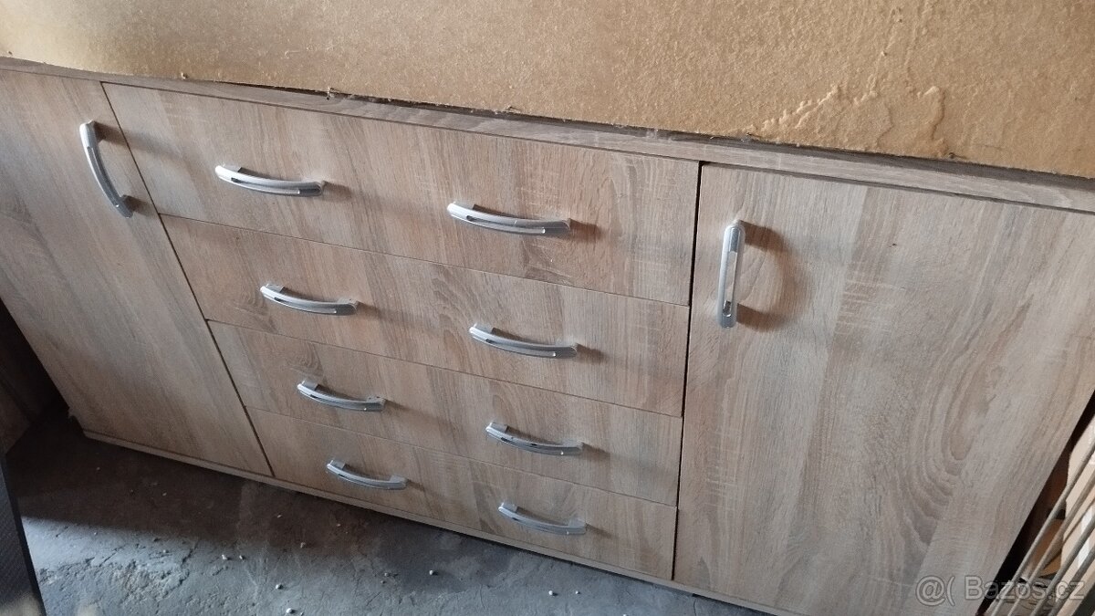 Komoda GERY 2 - dub sonoma - 2