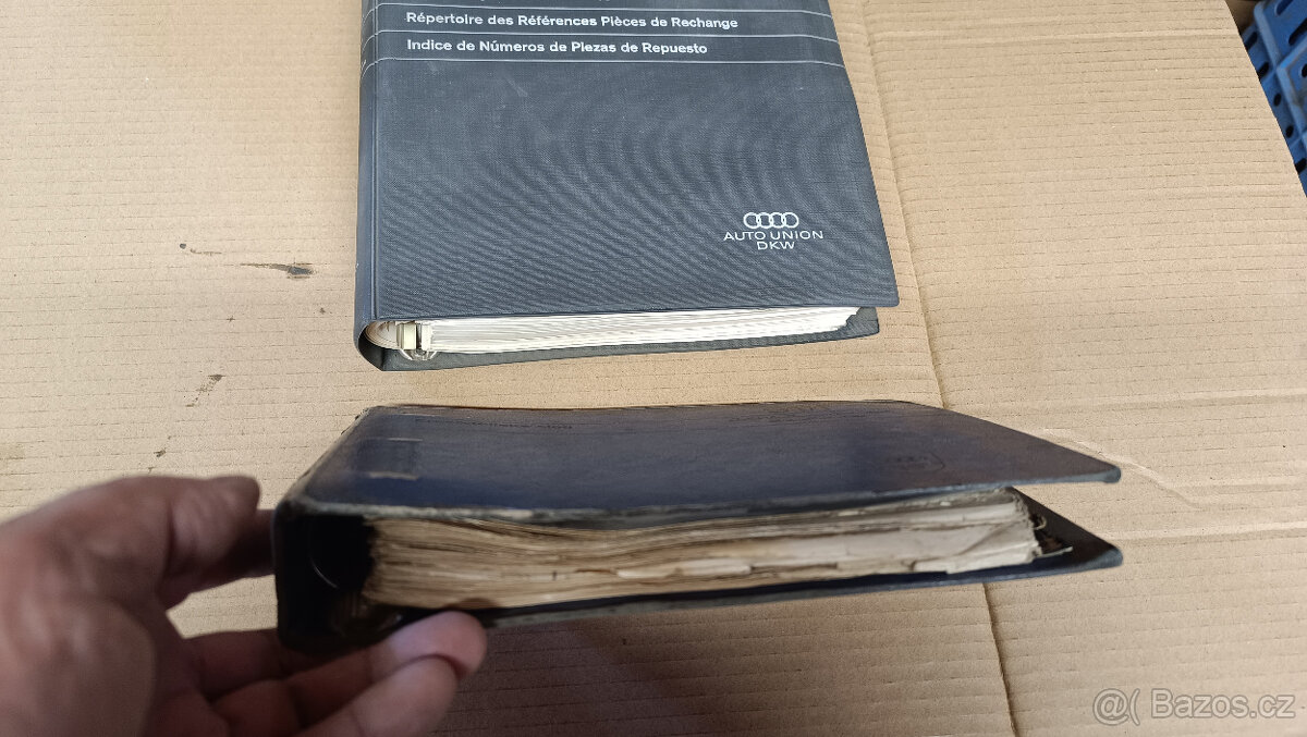 DKW Junior de luxe - 2 x katalog dílů originál - 2