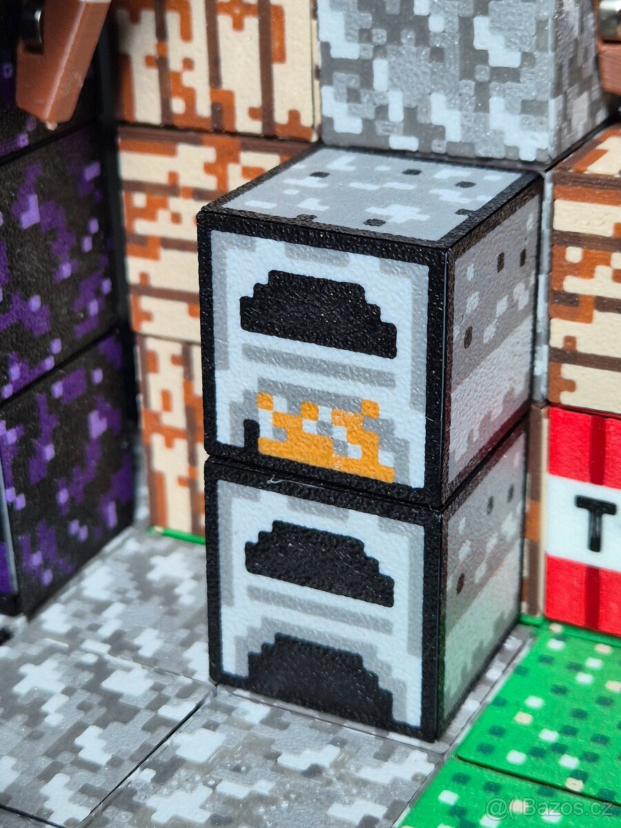 Magnetická stavebnice ve stylu hry Minecraft - 2