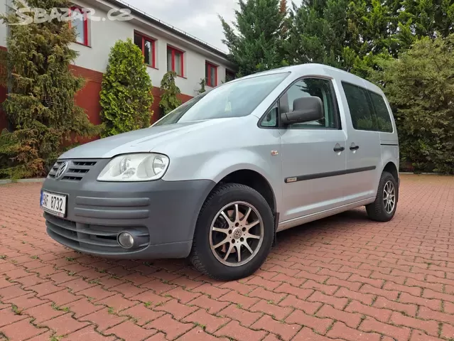 VW Caddy 1.9TDI 77kW 2009,tažné,bez koroze,serviska - 2