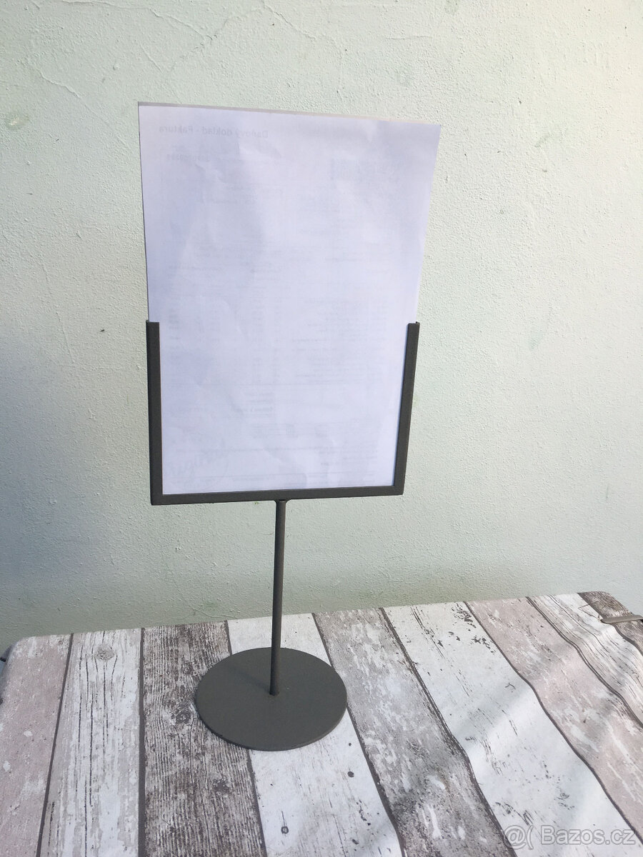 Reklamní stojan - formát A4 - 2