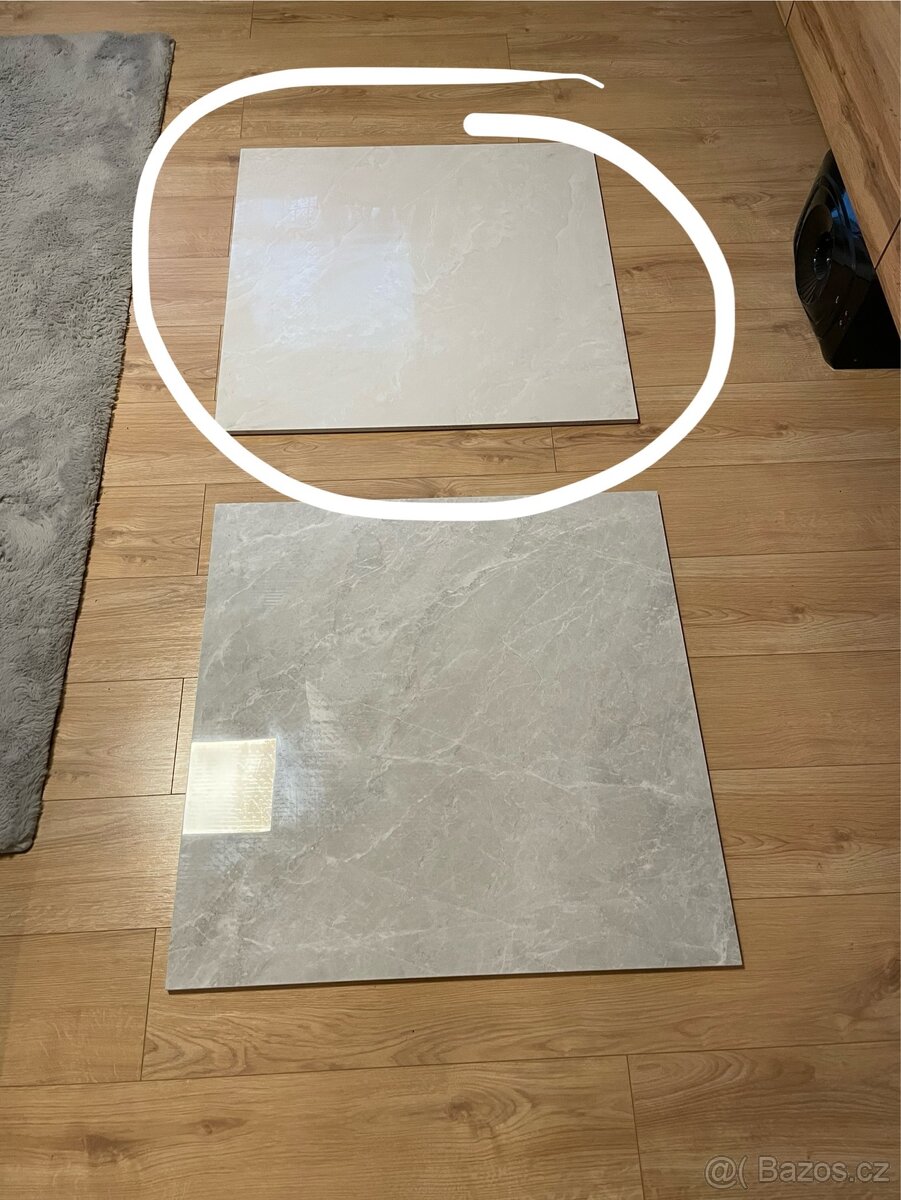 Velkoformátová dlažba 80x80 (krémová) - 2