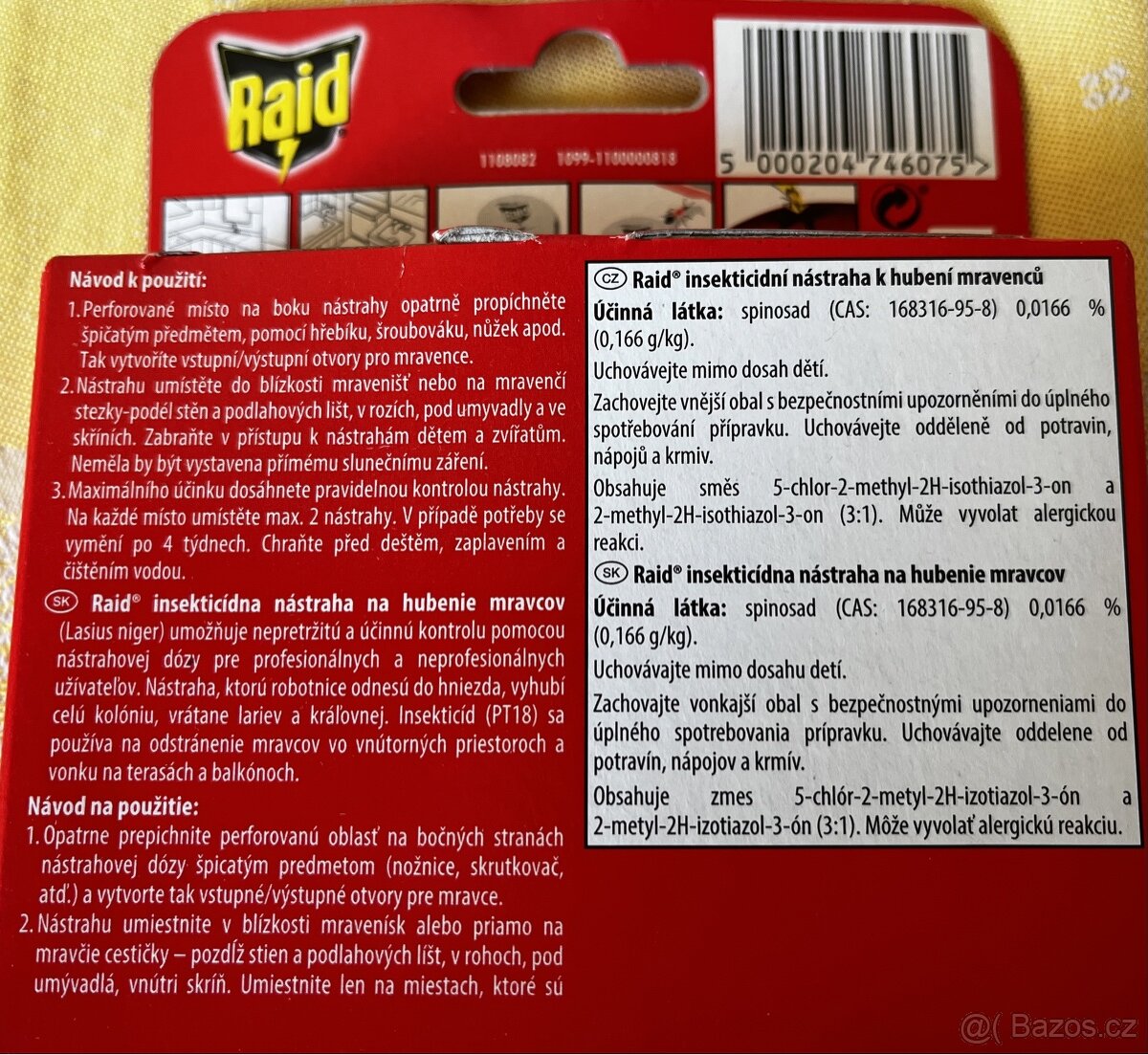 Nástraha / Past na mravence - 2