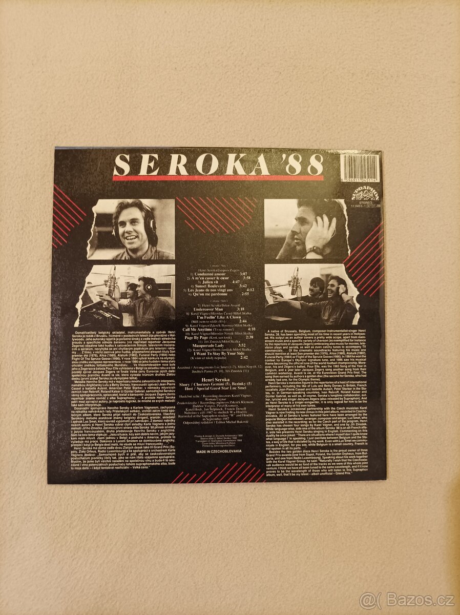 1xLP - HENRI SEROKA (Seroka '88) - 2