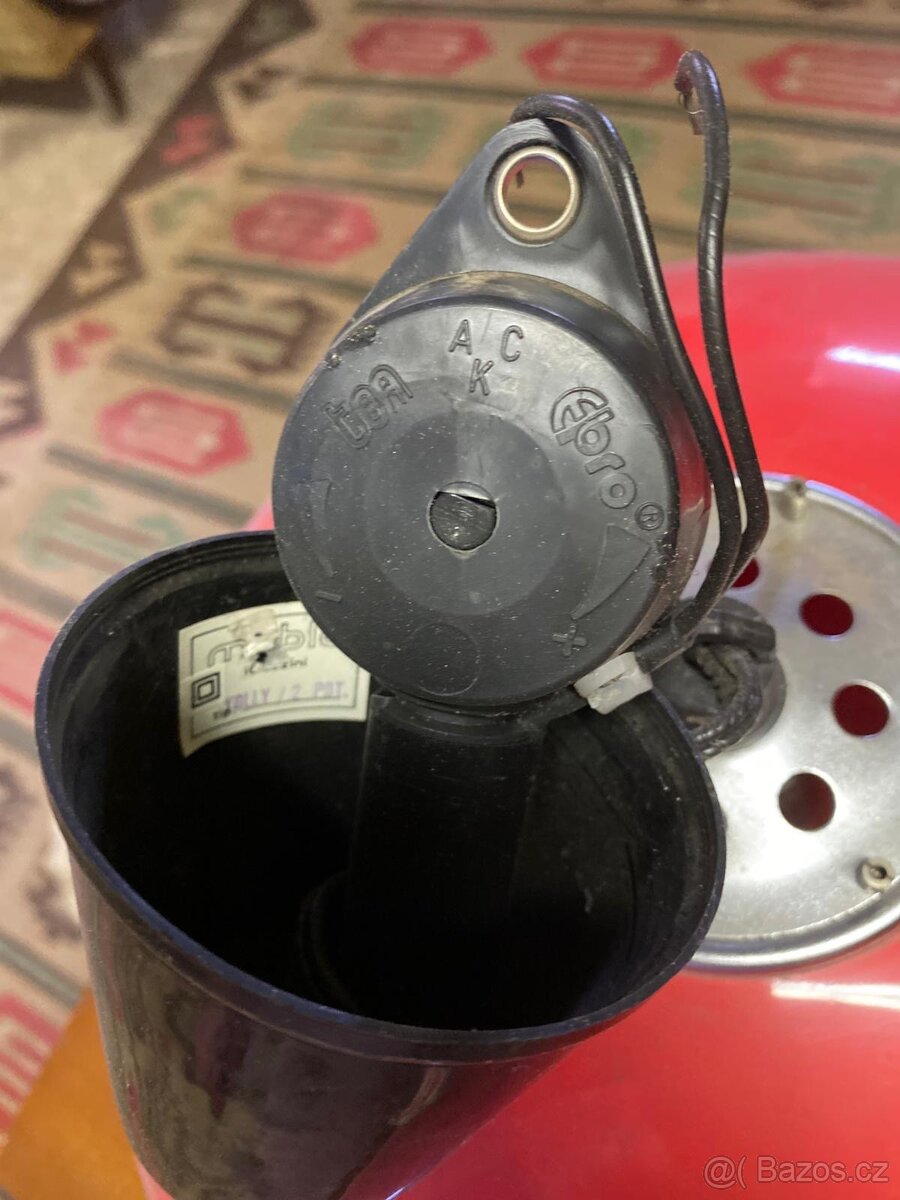 Retro lustr Guzzini Meblo - stahovací, 70. léta - 2