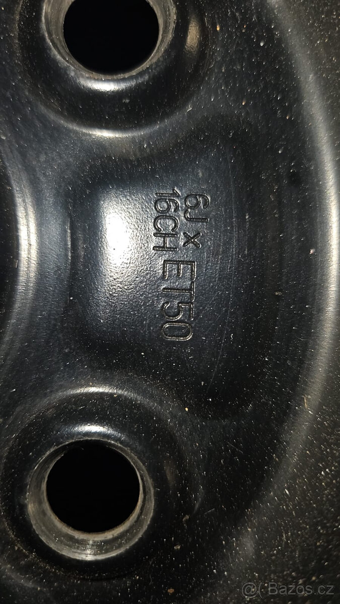Plechové disky 16" 6.0J ET50 - 2