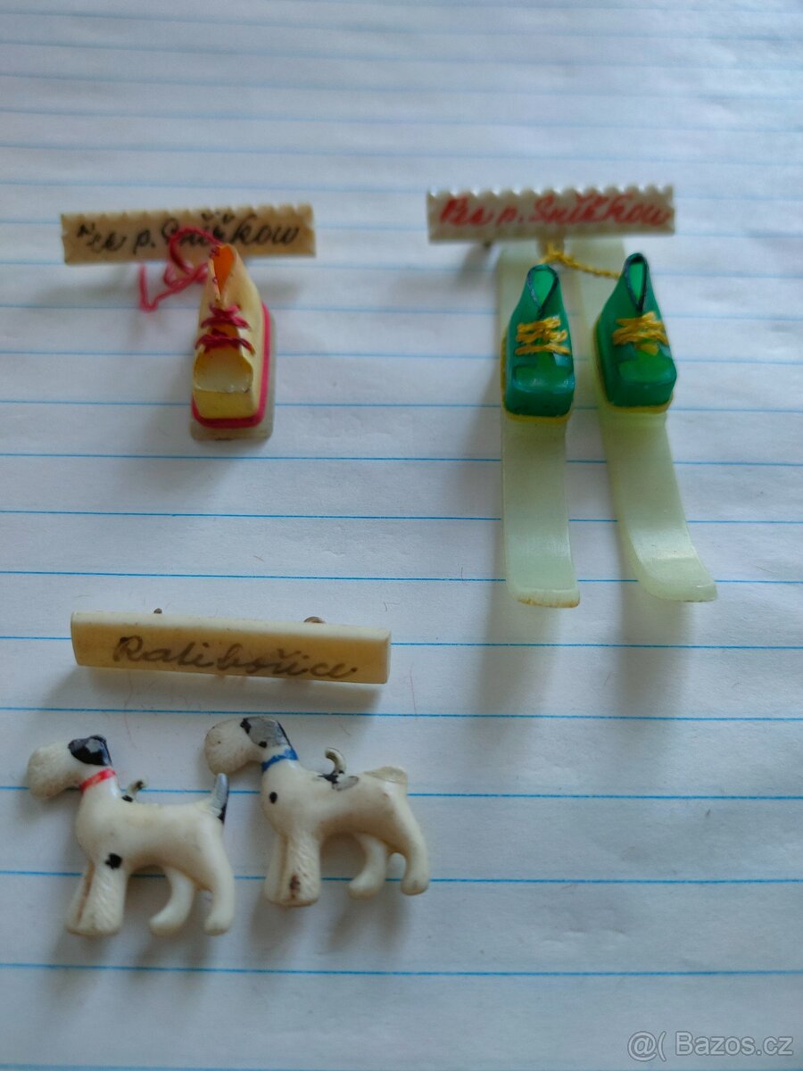 Retro přívěsky - 2