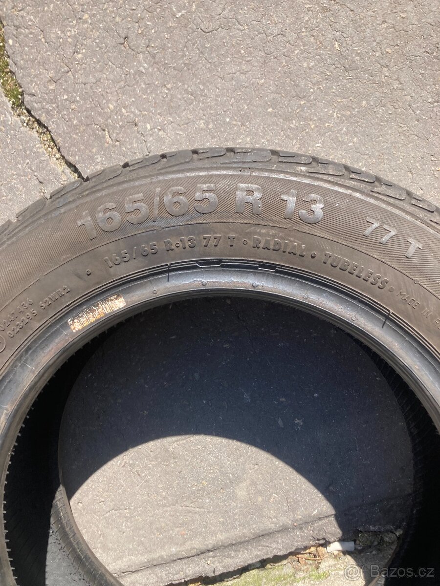 Letní pneu 165/65/ R13 - 2