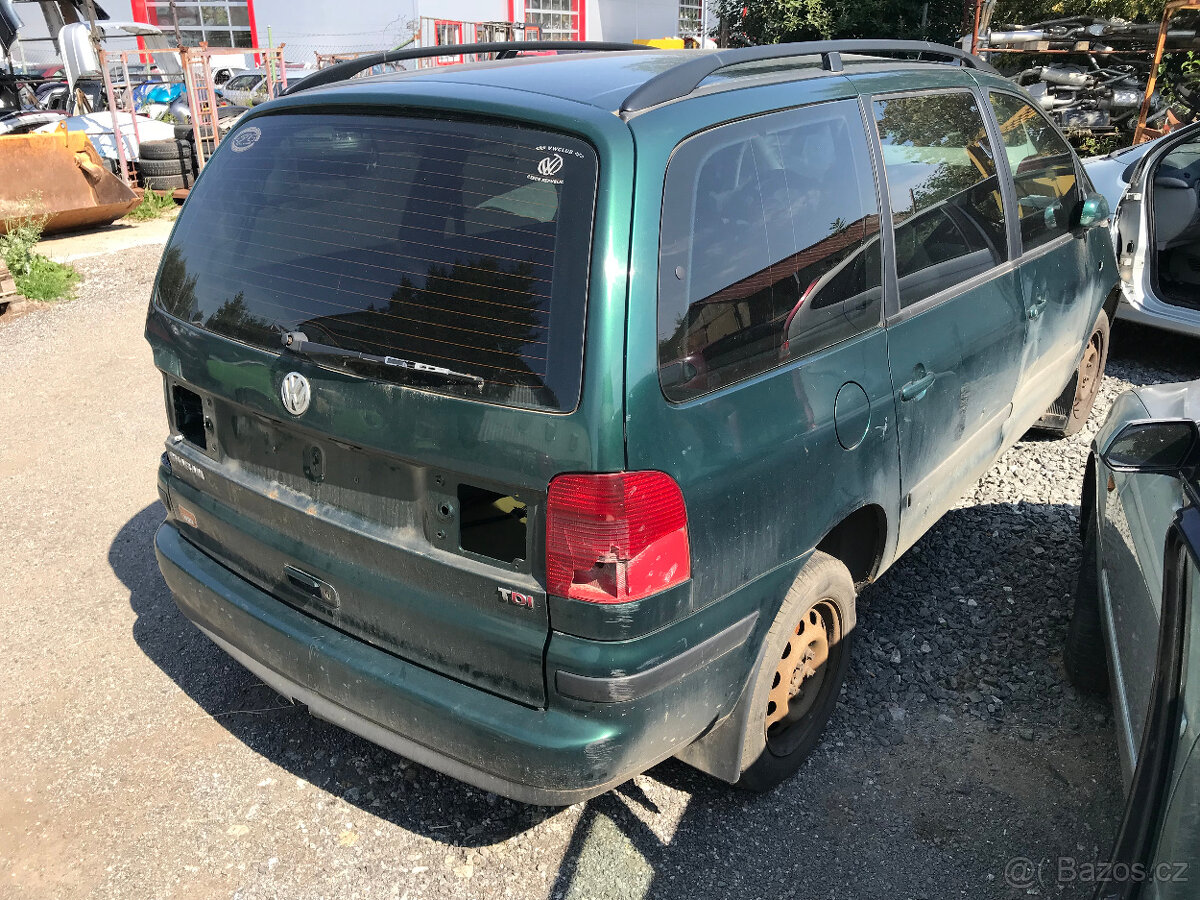 VW Sharan 2001 1,9TDI 66kW ANU - díly - 2