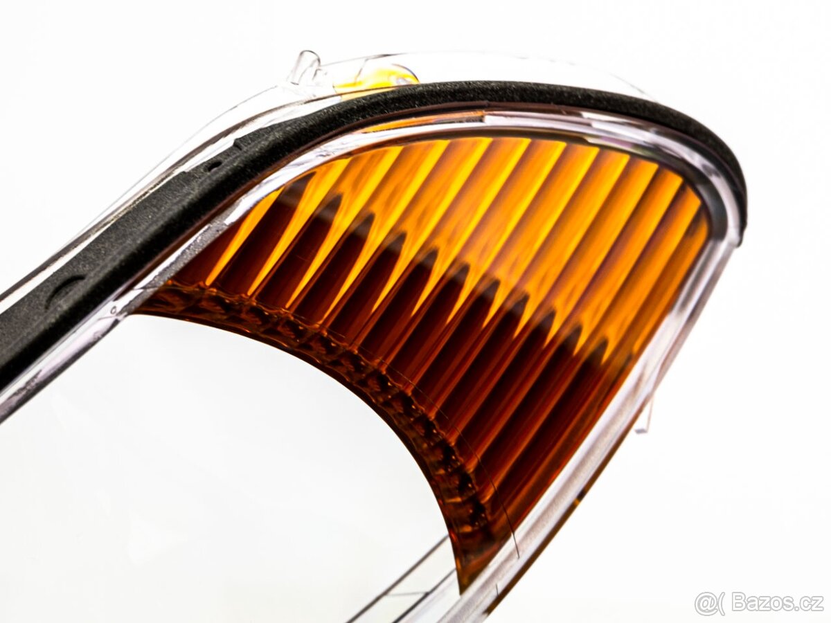 Kryty světel (Plexi) - BMW E39 - Facelift - NOVÉ - Orange - 2