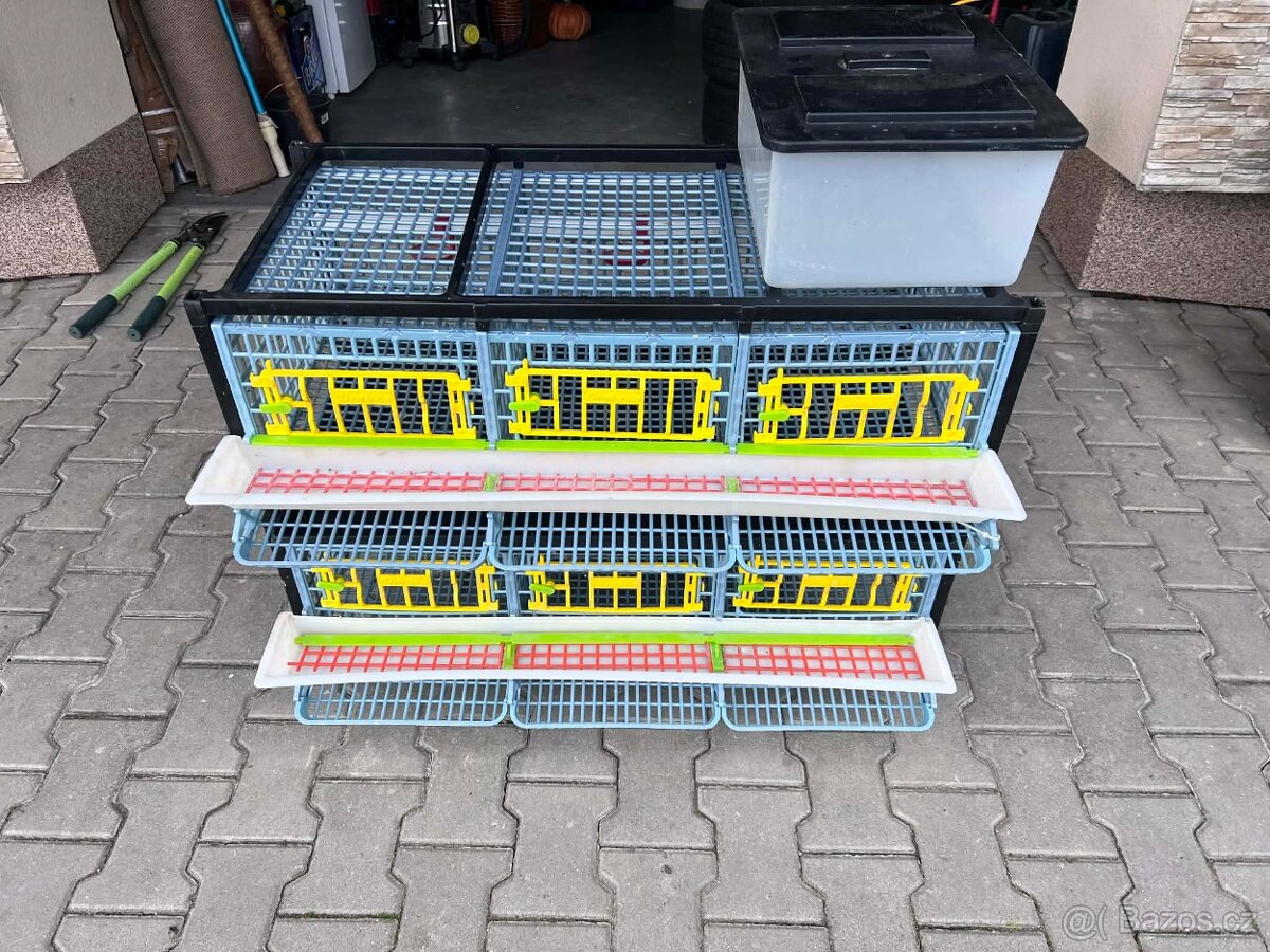 Klec pro křepelky - 2