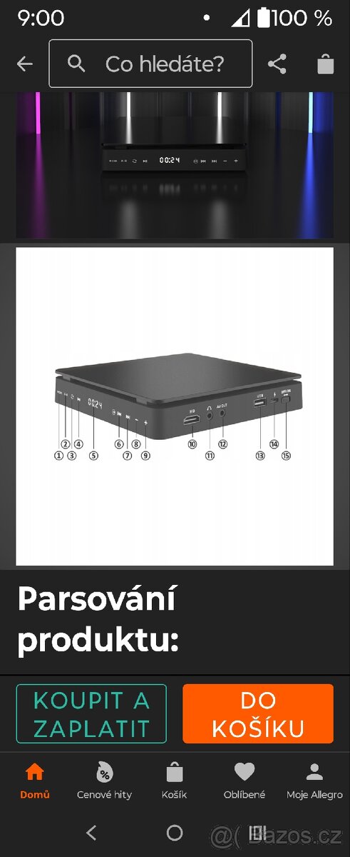 Přenosné DVD CD - 2