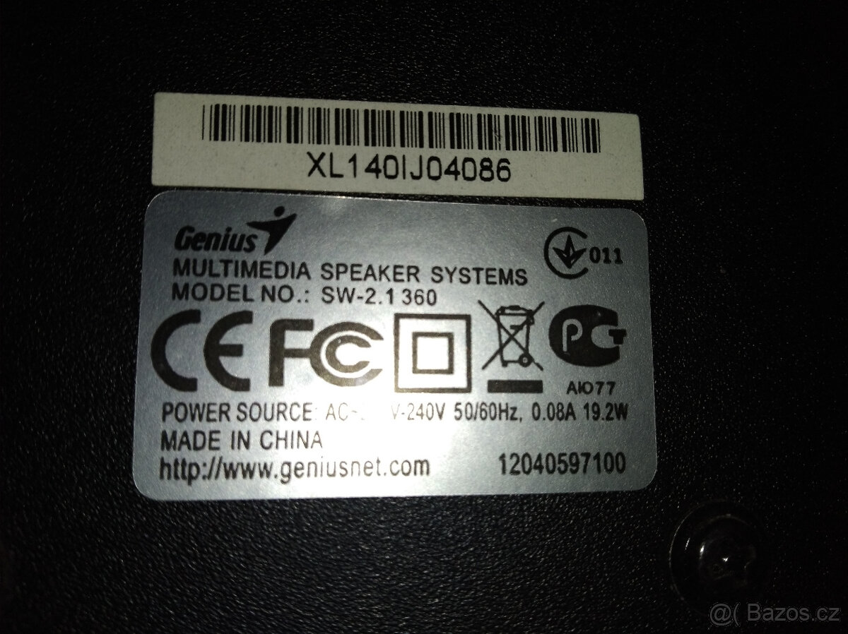 Reproduktory Genius SW-2.1 360 - 2