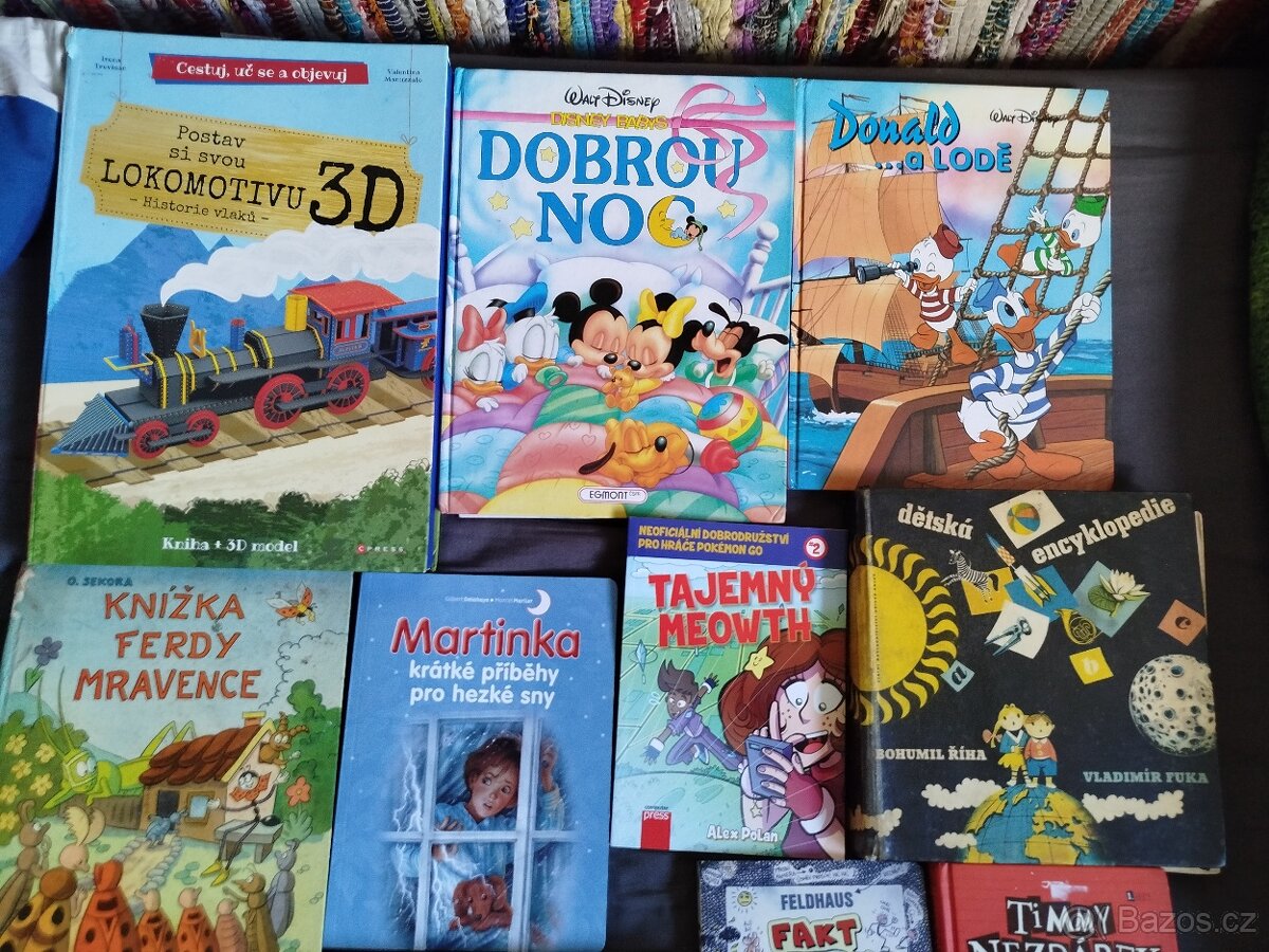 Dětské knížky knihy mix - 2