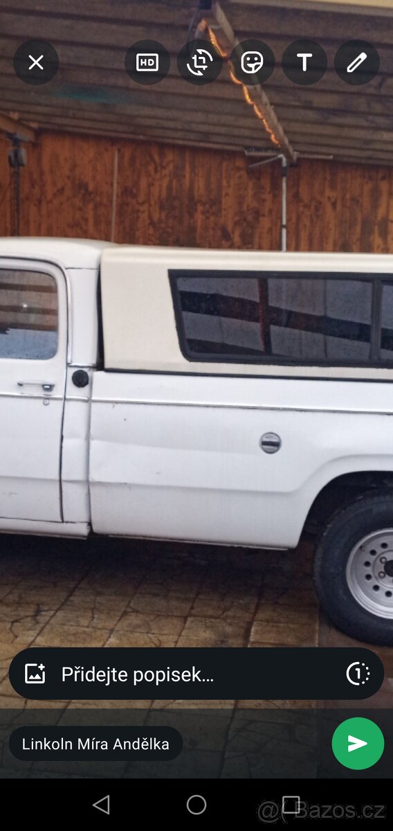 Dodge d 150 laminátová nástavba prodám - 2