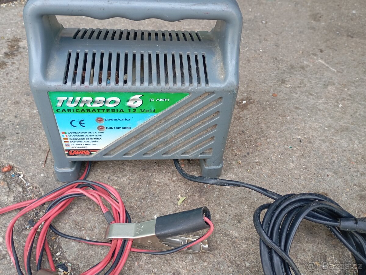 Nabíječka autobaterií 12V 6 A - 2