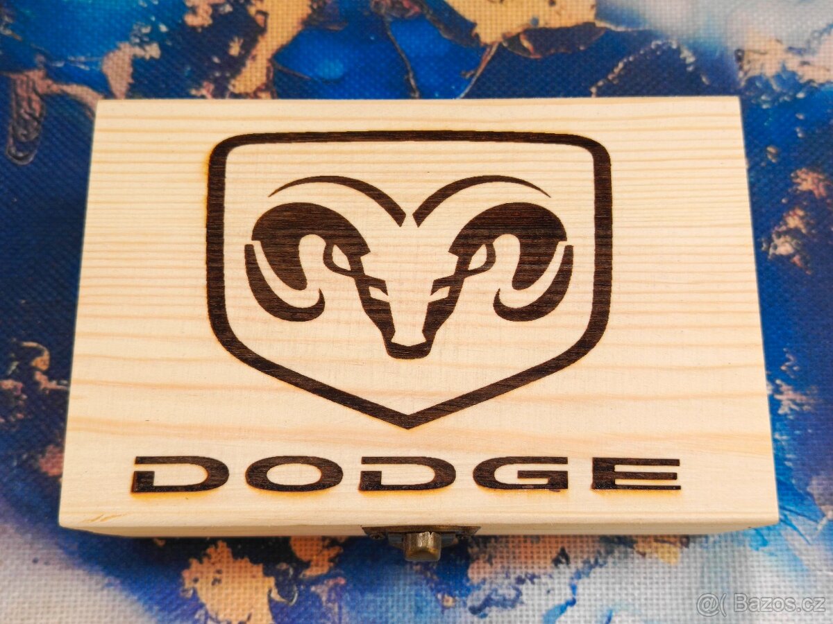 Dřevěná krabička Dodge - 2