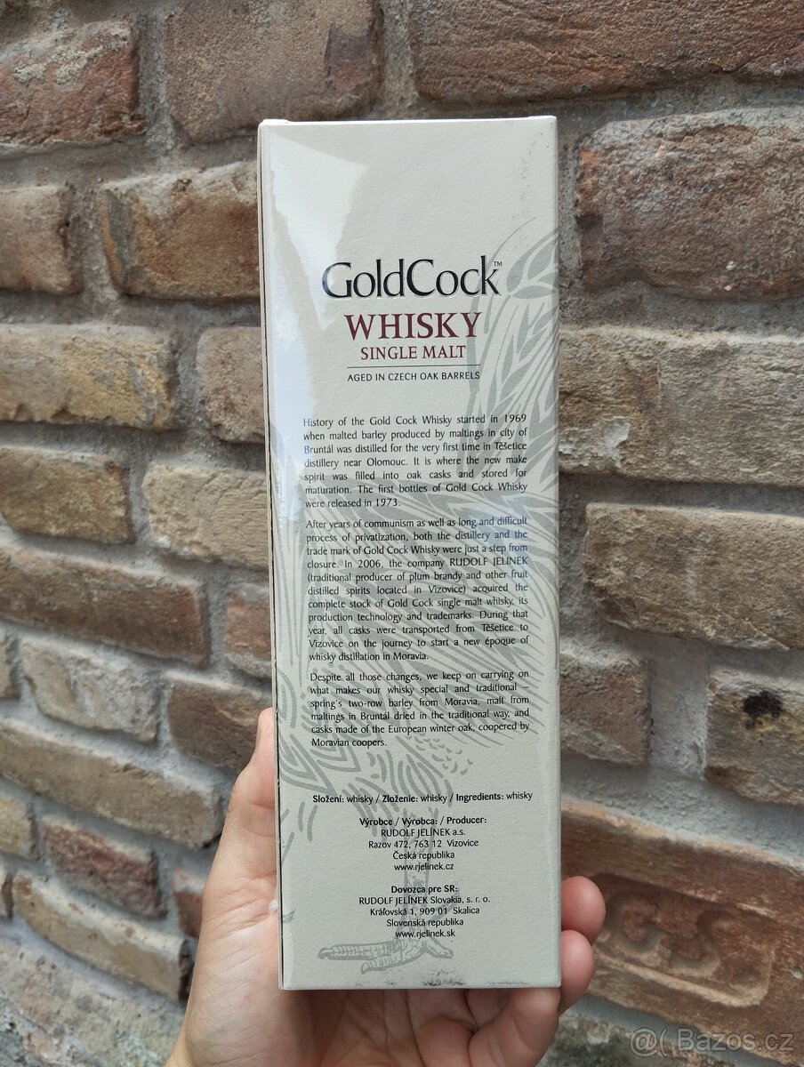 GOLD COCK 1992 MORAVIAN APPLE BRANDY FINISH - 2