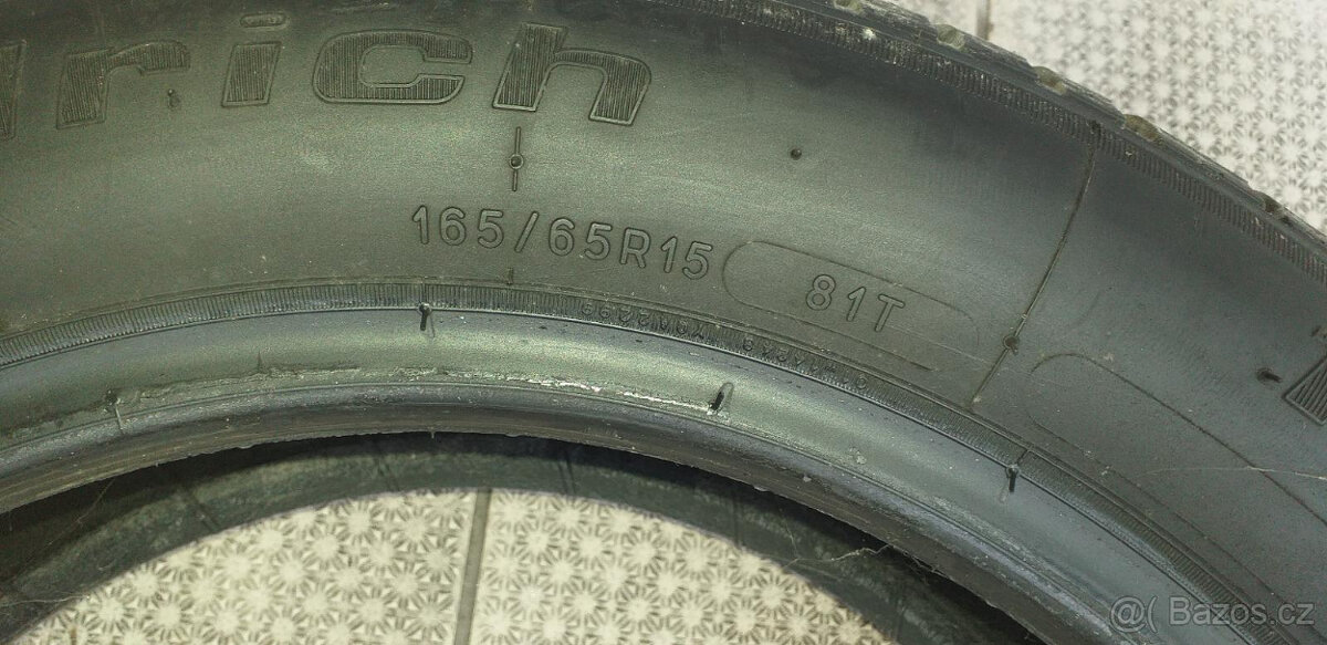 Použitá pneumatika BFGoodrich 165/65 R15 81T - 2