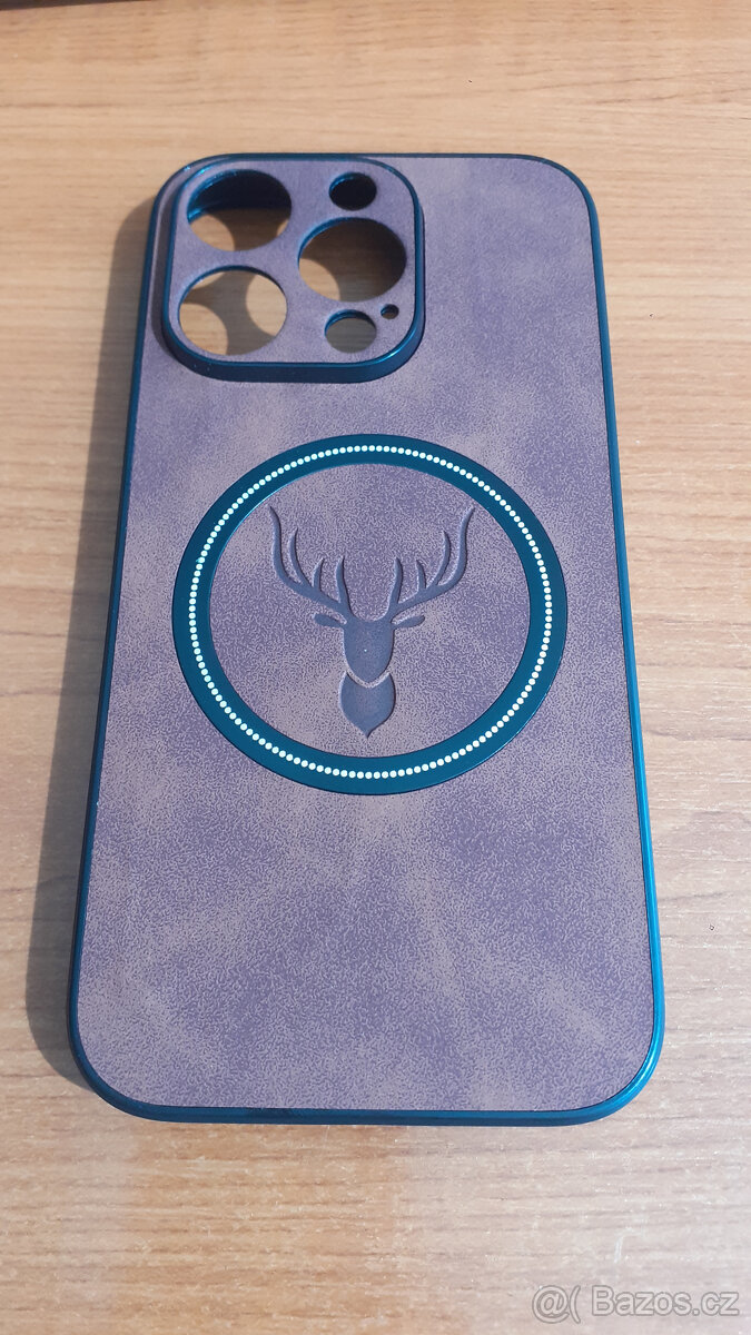 iphone 15 pro kryt s Magsafe krouzkem, záda kožené, nový - 2