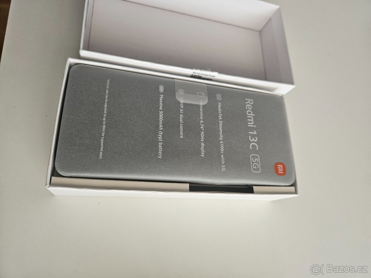 Xiaomi Redmi 13C 5G NOVÝ Koupený u T mobile - 2
