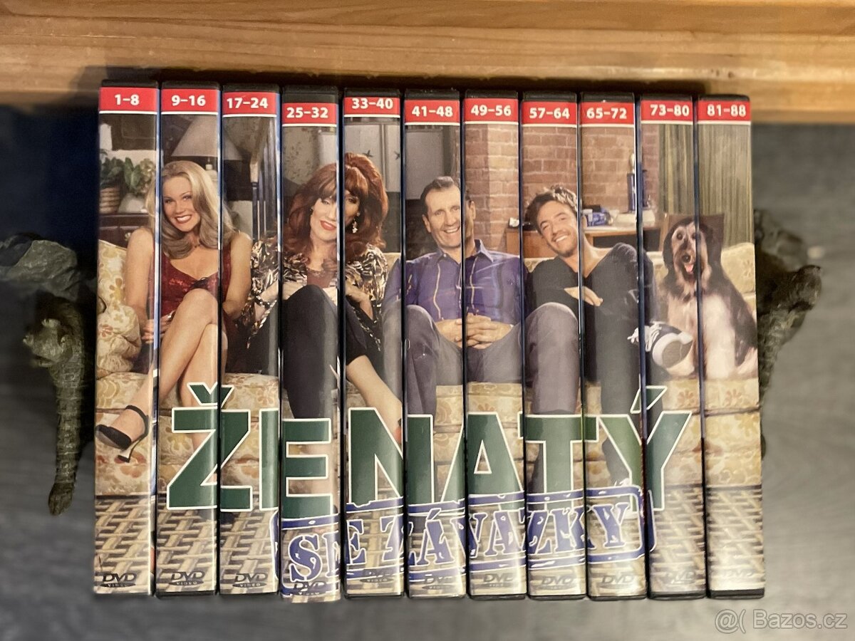 DVD ŽENATÝ SE ZÁVAZKY/NEkompletní-84 DVD - 2