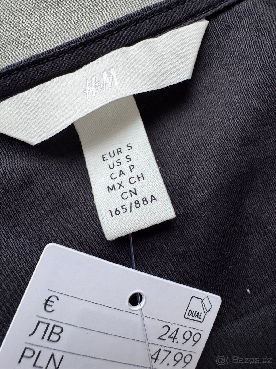 Nové černé šaty H&M. Velikost S - 2
