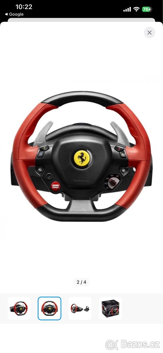 Volant Thrustmaster Ferrari 458 - 2