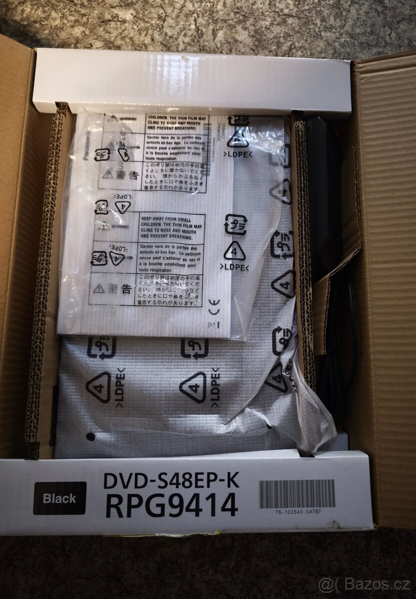 DVD Panasonic nové HighMAT, DivX, SVCD, MP3, WMA, - 2