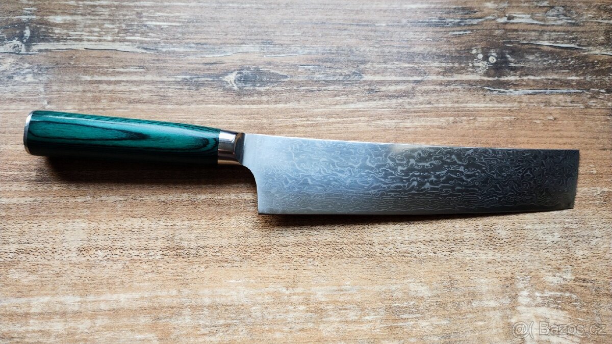 damaškový kuchyňský nůž Cleaver 7" - 2