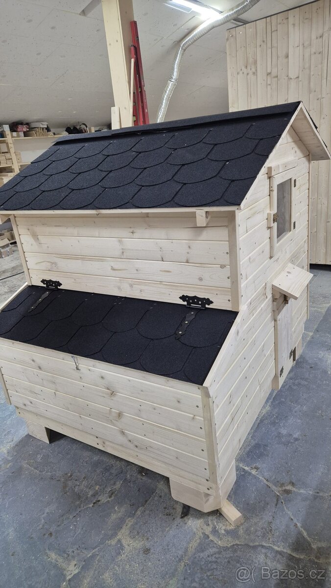 Kurník pro 10-12 slepic - 2