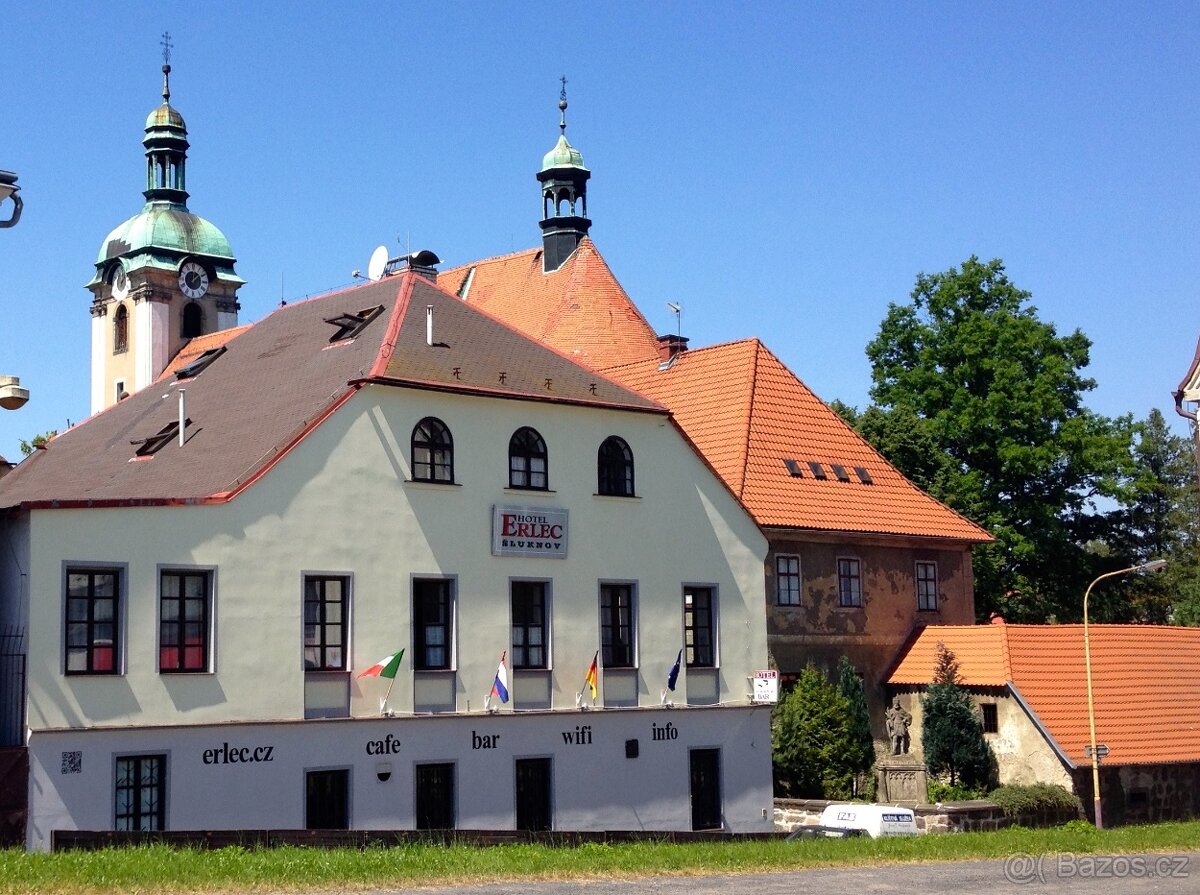 Vybavená restaurace s 10ti.pokojovím Hotelem u hranic DE - 2